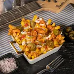 Mexican Chicken Cheese Fries